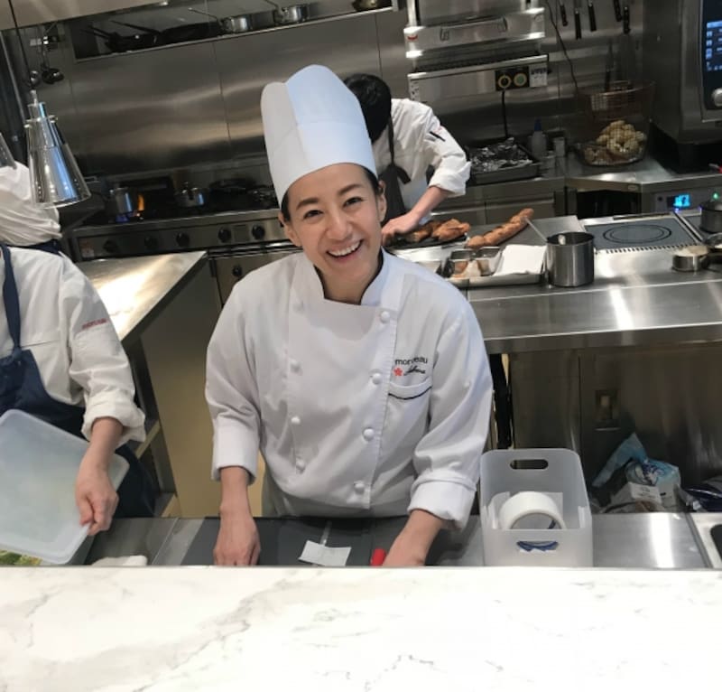 モルソーのオーナーシェフ、秋元さくらシェフ