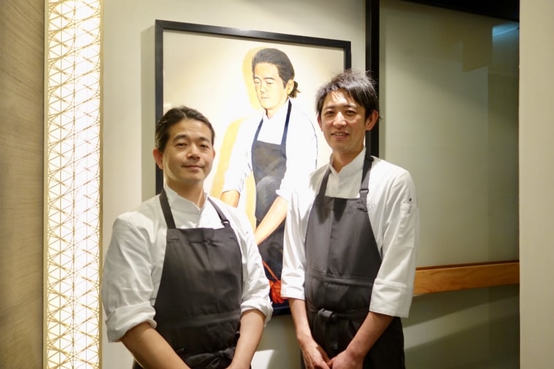 「Restaurant TOYO Tokyo」のシェフお二人