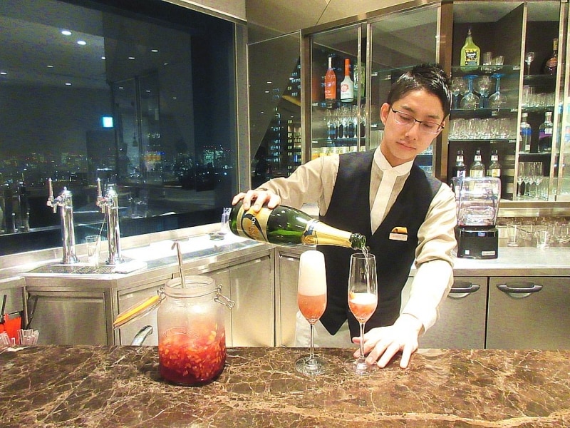 サザンタワーダイニング 自家製サングリア（スパークリング）