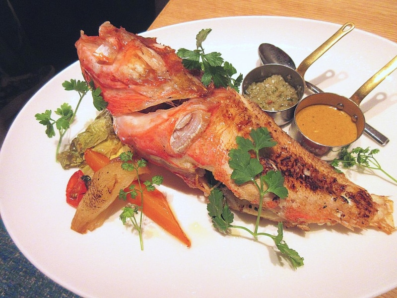 サザンタワーダイニング シェフおすすめ本日の魚介料理