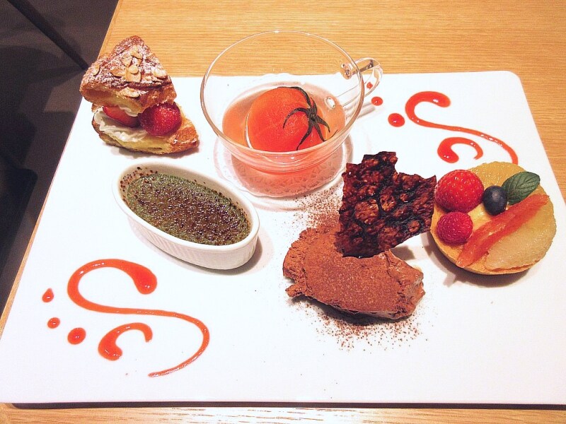 サザンタワーダイニング シェアデザート 5種