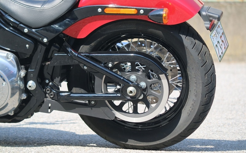 ソフテイルのアイデンティティとも言うべきリジッド型フレーム「ソフテイルフレーム」がこのたびバージョンアップをはたした