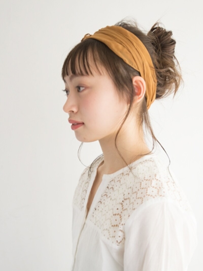 ターバンの上手な巻き方＆簡単ヘアアレンジ