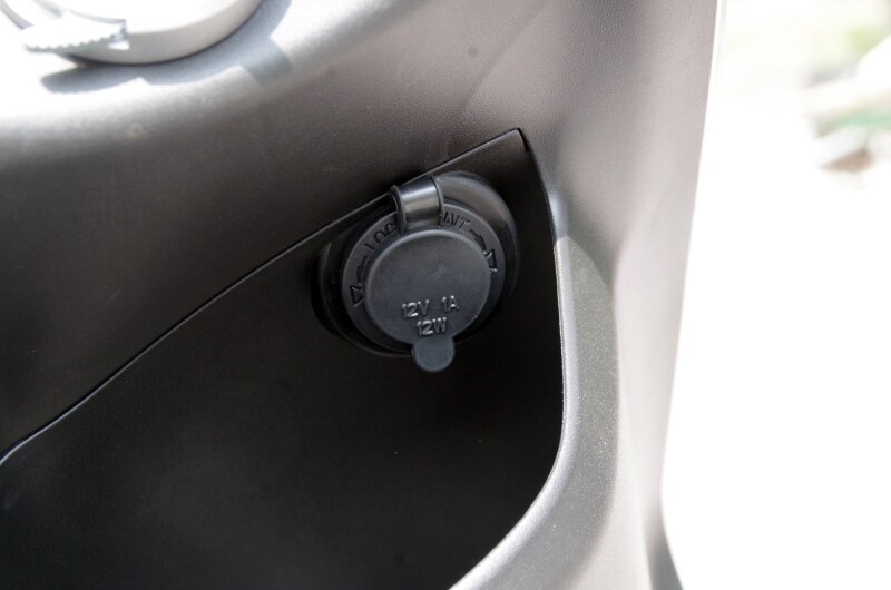 DC電源が追加され携帯電話などの充電に使えるので便利になった