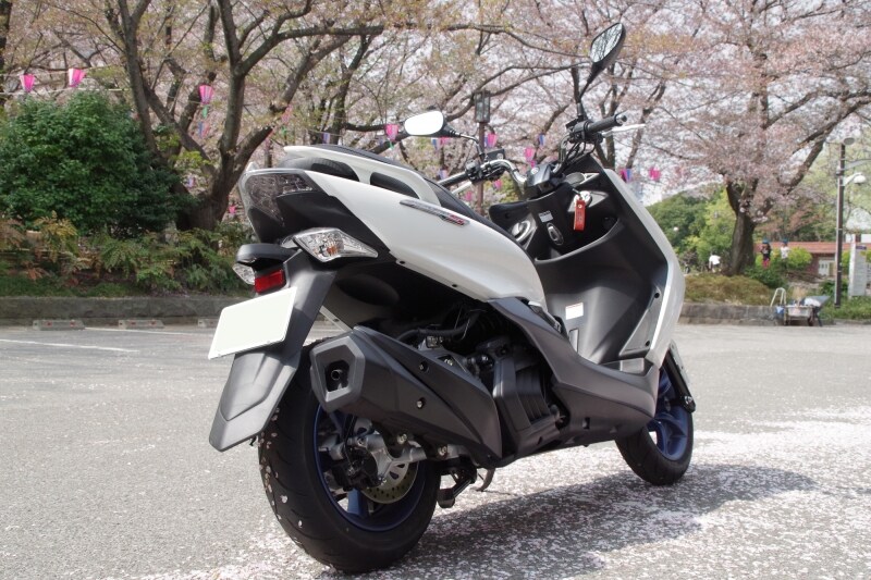 マジェスティSundefinedリアビュー