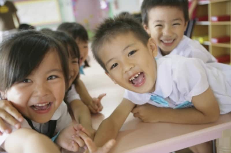 クラスメイトとの出会いもあり、幼稚園気分で通園できます。
