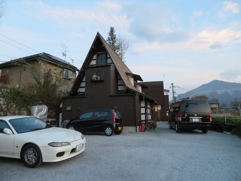 秩父の市街地を見下ろす「ちんばた」