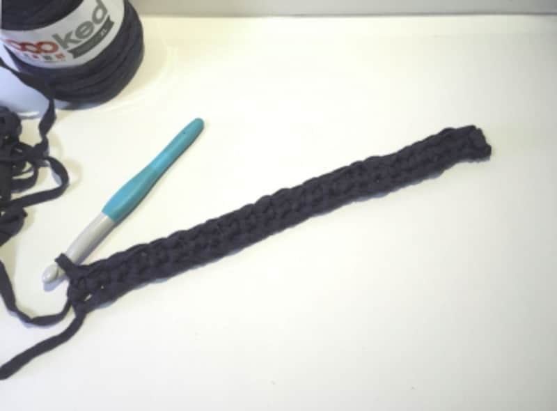 こま編み、かぎ針