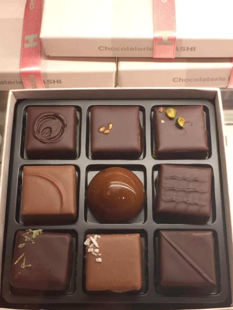 「ショコラトリー ヒサシ」のボンボンショコラ「HISASHI SELECTION A」（税込3,240円）