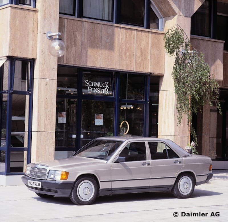 1985年に日本デビューを果たした190E