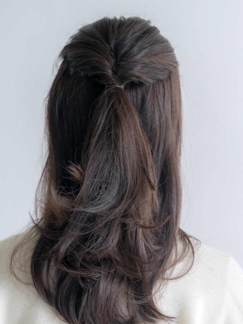 きつめめにくるりんぱをする