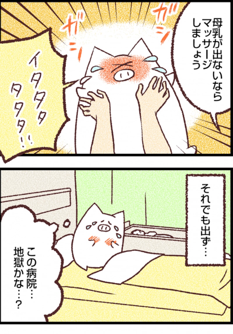 母乳マッサージしても出ないものは出ない