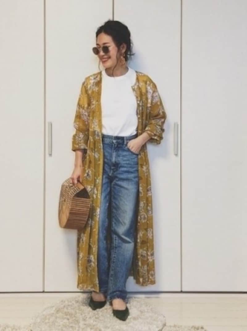 アラフォーデニムコーデ