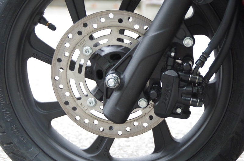 2018年式PCX(JF81)のフロントブレーキシステム