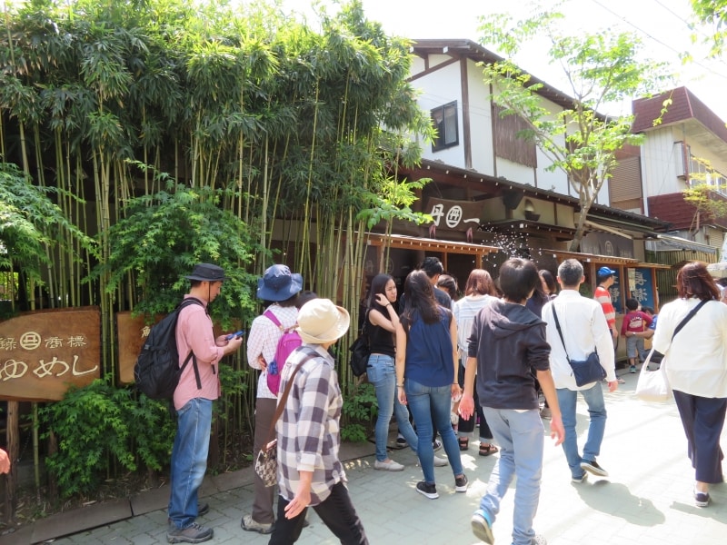 鮎づくしの食事ができる「丹一」