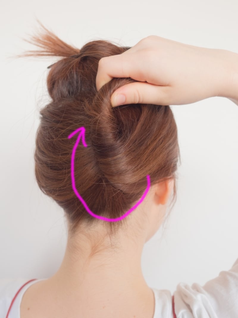 右手に持ち替える