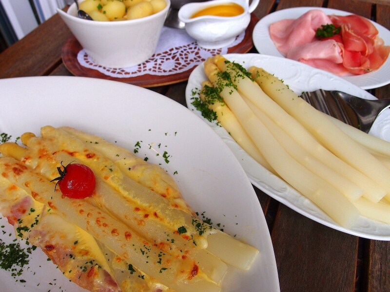 シュパーゲル料理