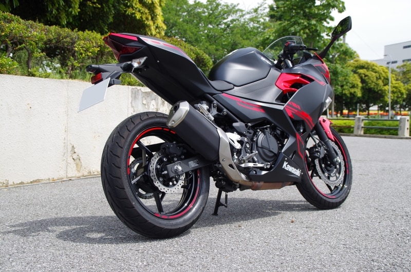 ニンジャ250undefined2018年モデルundefinedリアビュー