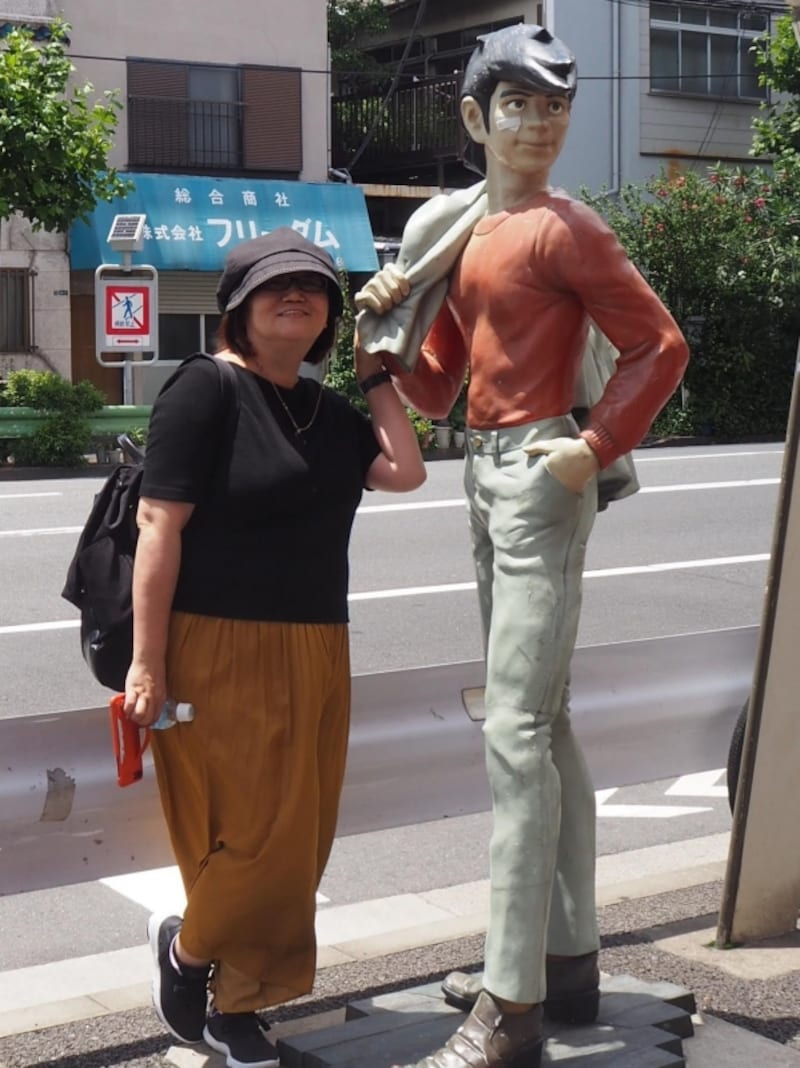 東京・今戸神社周辺、このあたりはコミック「あしたのジョー」の舞台になっている