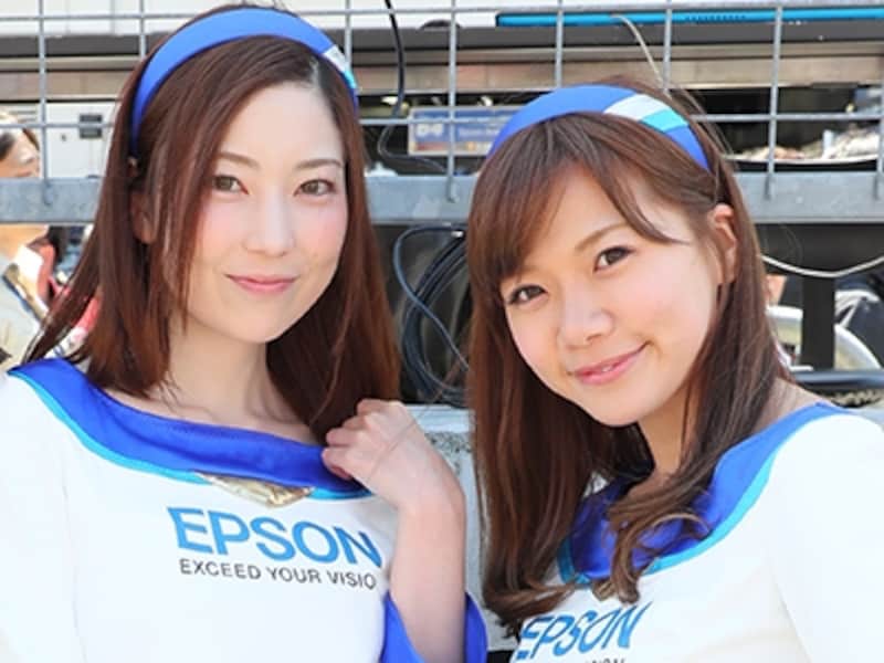 epson nakajima racing レースクイーン