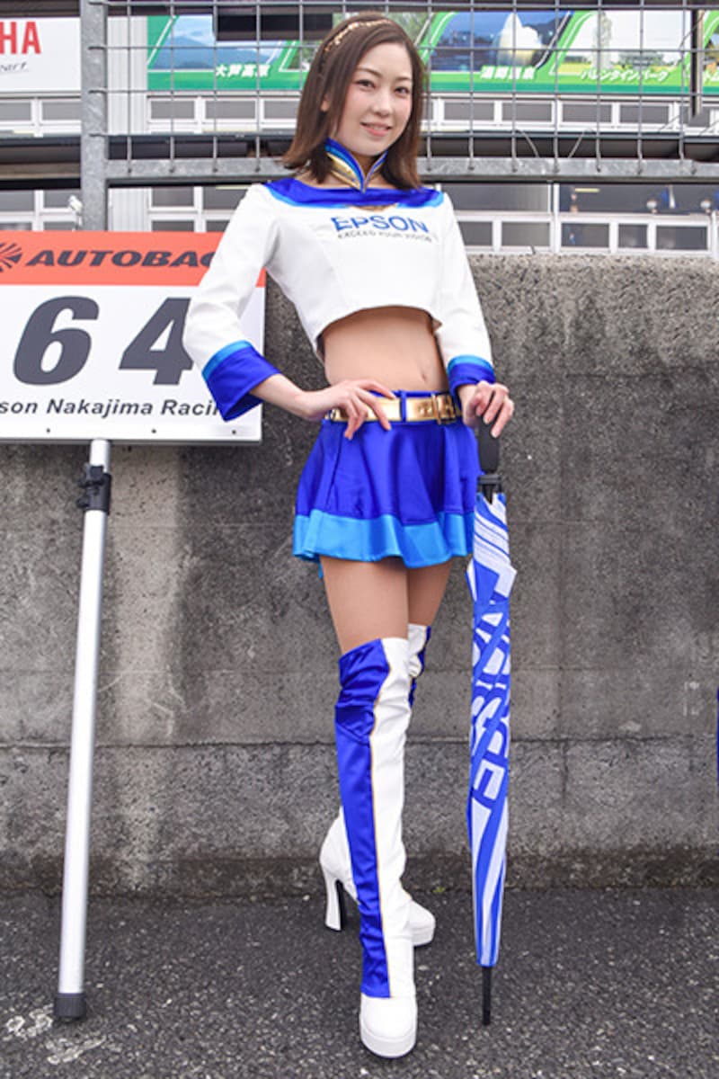 秋月清華/EPSON Nakajima Racing RQ