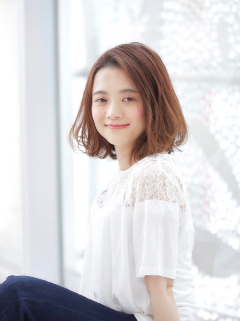 くせ毛を生かす!うねりやくせが目立たない肩上ボブ