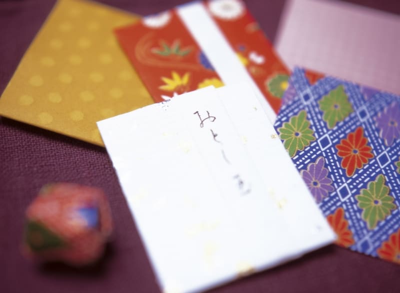 心付け.お年玉袋.ポチ袋........