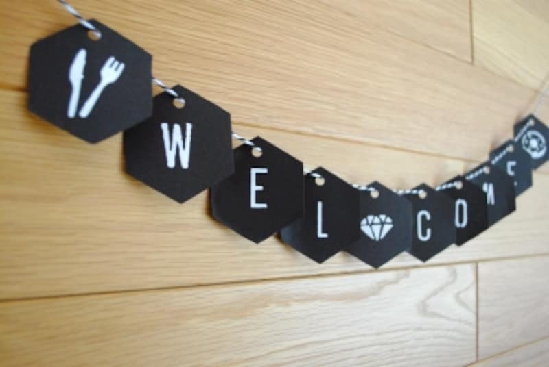 ガーランドの作り方