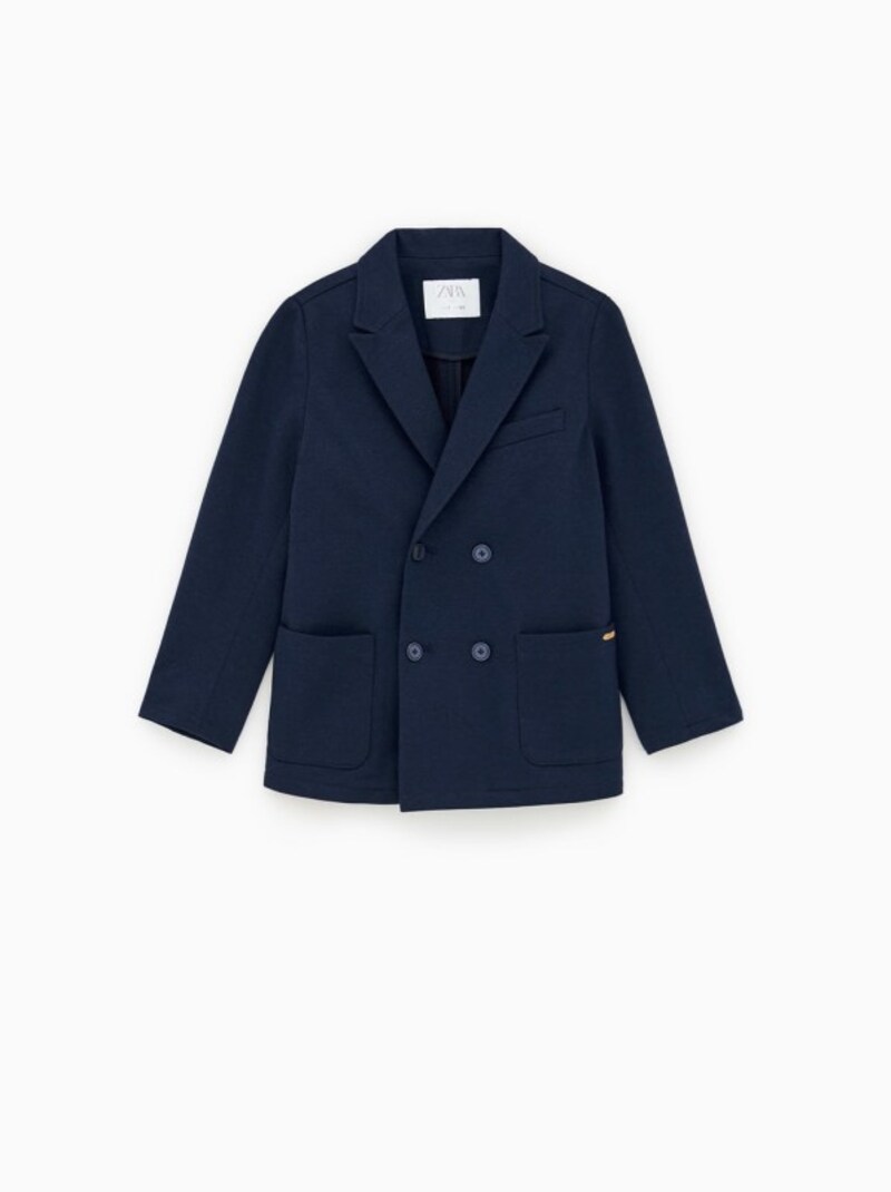 ZARA キッズ ボーイ ドットスーツ ブレザー
