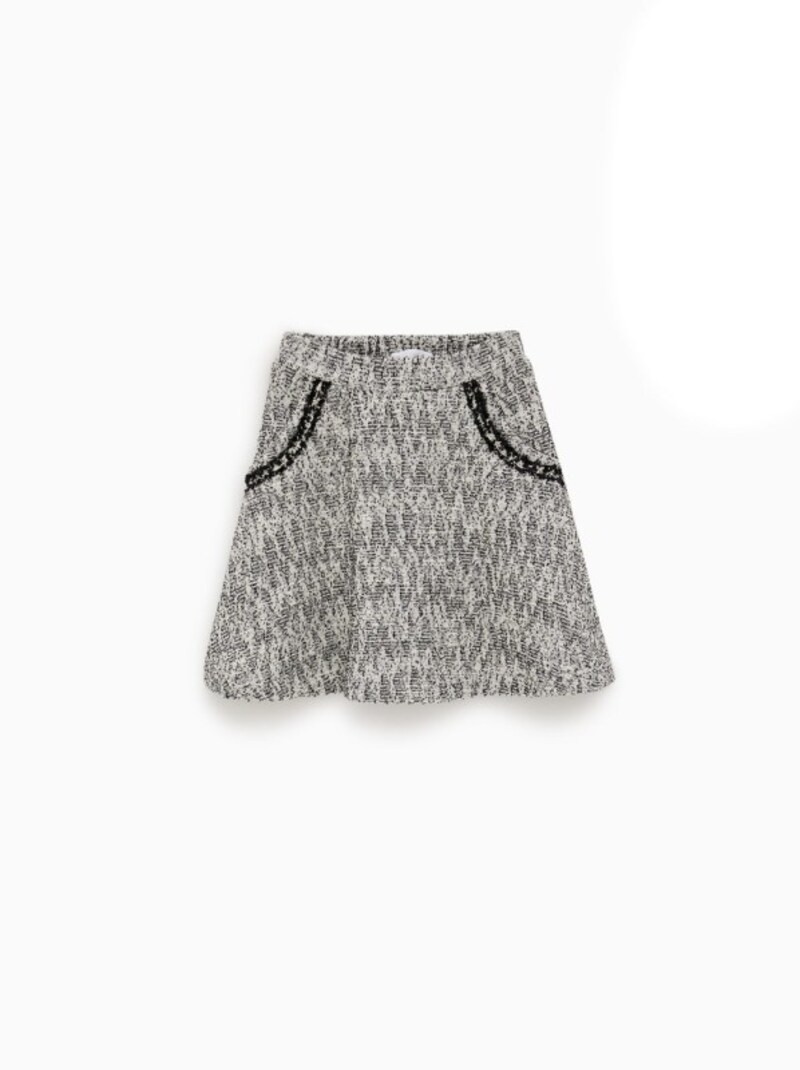 ZARA キッズ ガール ツイードスカート