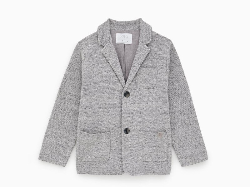 ZARA キッズ ボーイ メランジブレザー