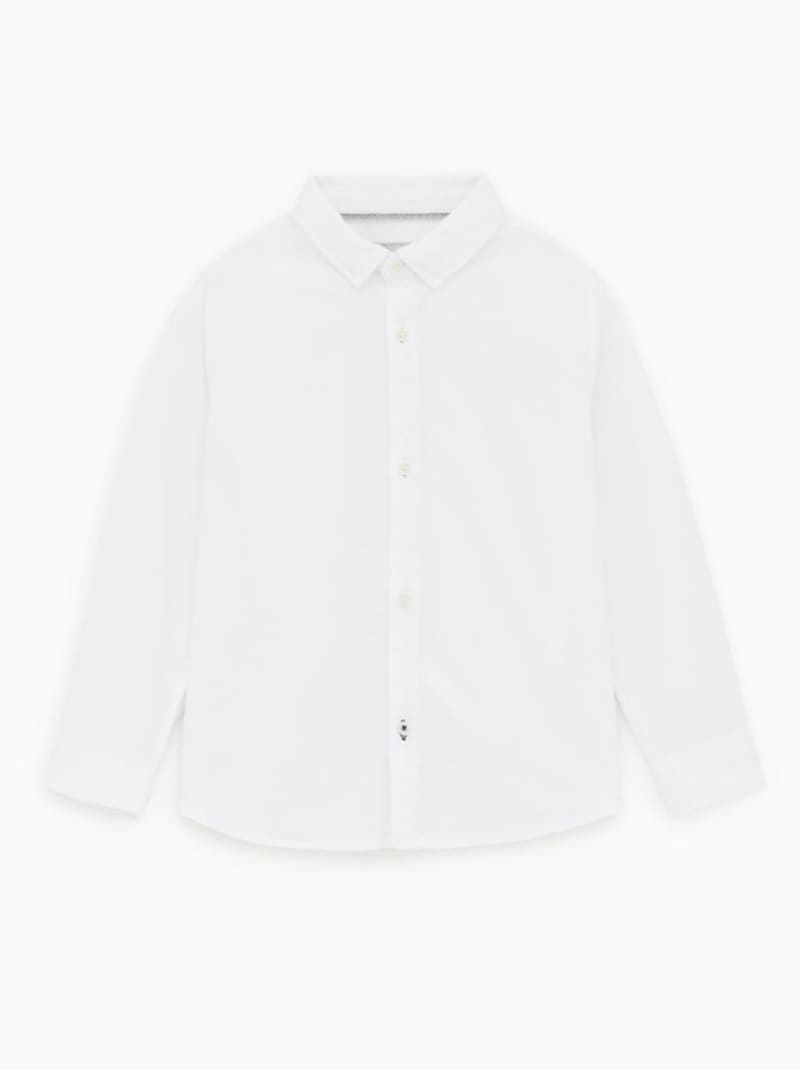 ZARA キッズ ボーイ ベーシックオックスフォードシャツ