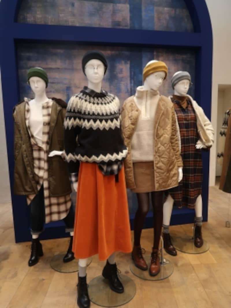 フランネルチェックやボアアイルなど秋冬が楽しみになるほっこり感