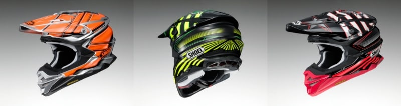 ショウエイのゴーグルタイプ・オフロードヘルメット［VFX-WR］