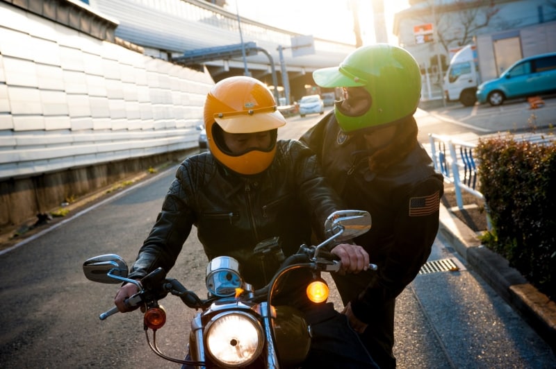 クラシックテイストなハーレーとビンテージルックなファッションに［トゥーカッター］はよく似合う