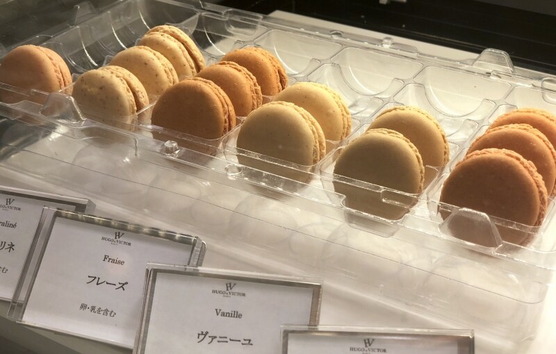 ユーゴ アンド ヴィクトールのマカロン １個300円（税別）