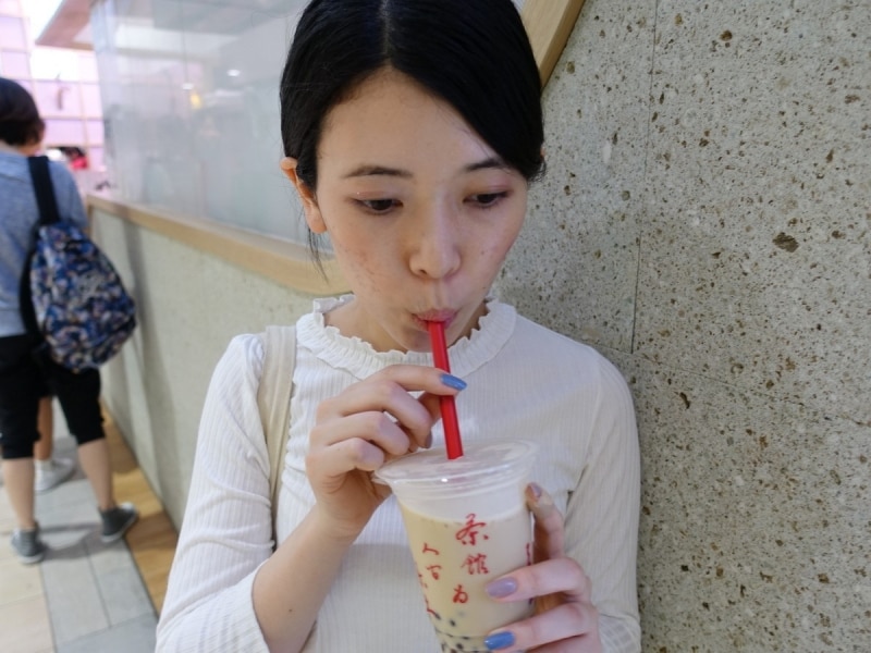 タピオカミルクティー発祥の店として人気を集める台湾カフェ