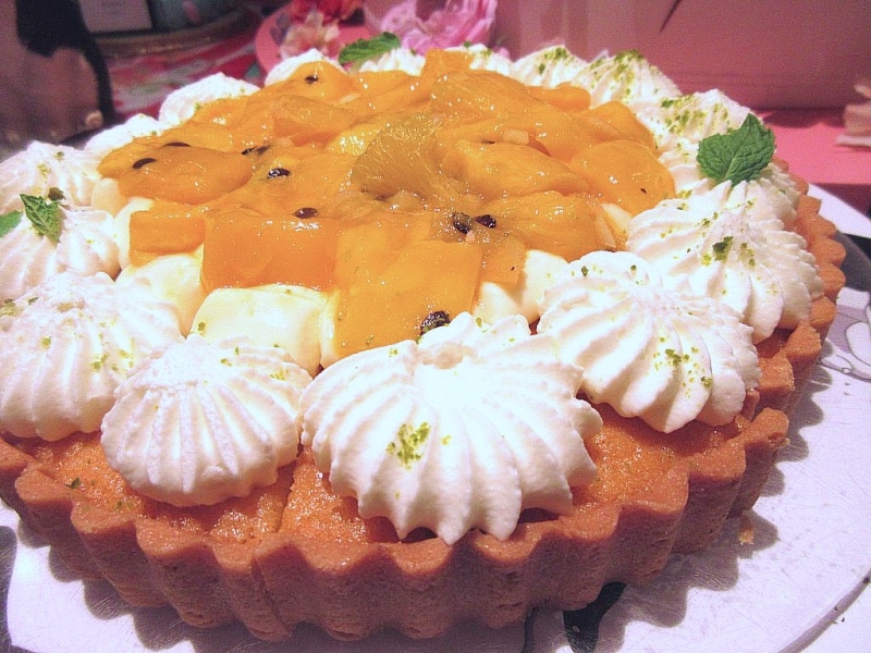 マーブルラウンジ 異国さん風タルト