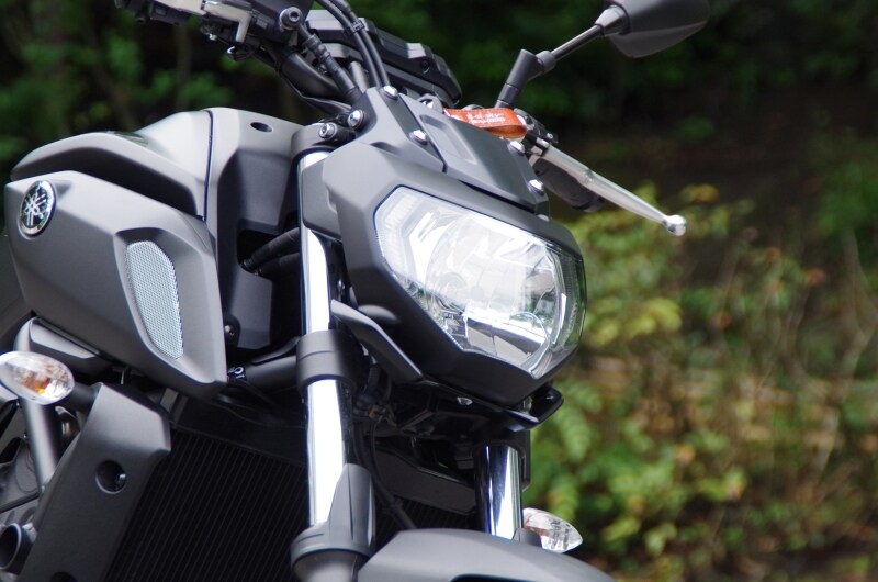MT-07 フロントアップ
