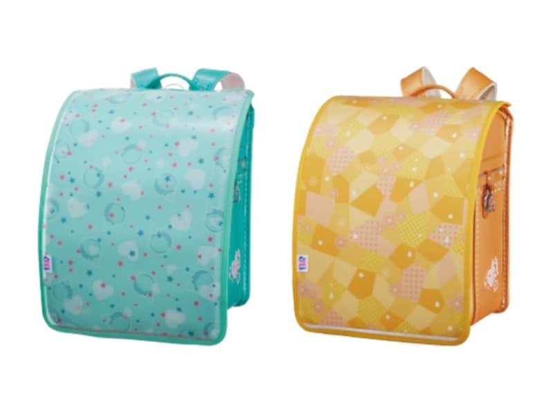 大人気の「ポッピングシャワー」(左)と新色の「オレンジソルベ」。カバーの着脱だけでイメージもがらりと変わります