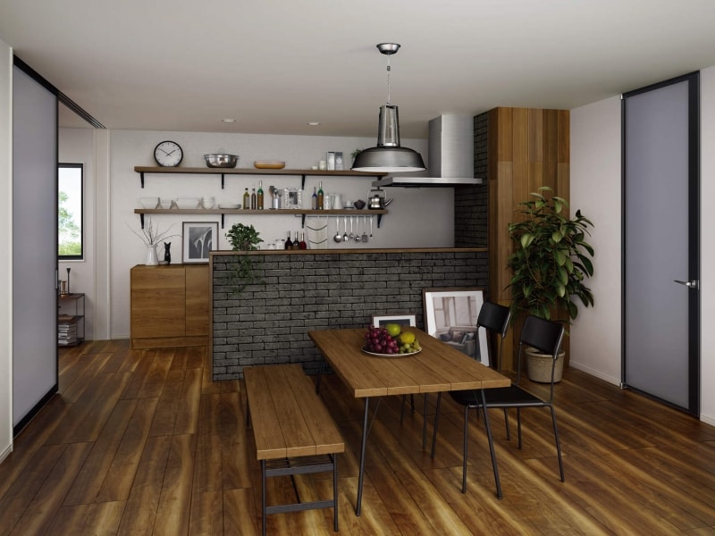 床や壁も要 インダストリアルなインテリア空間のコツ 住宅設備 建材の選び方 All About