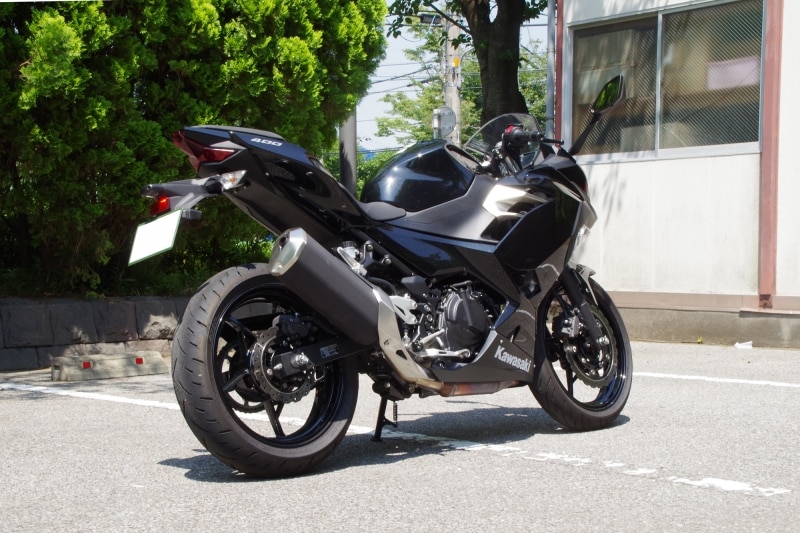 ニンジャ400undefinedリアビュー