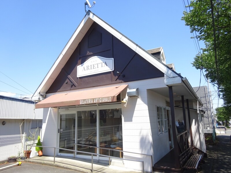 「アリエッタ・デル・ジェラート」の外観