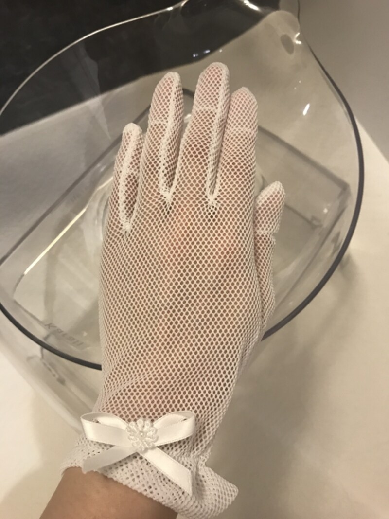 女優さんのおもいっきり手袋