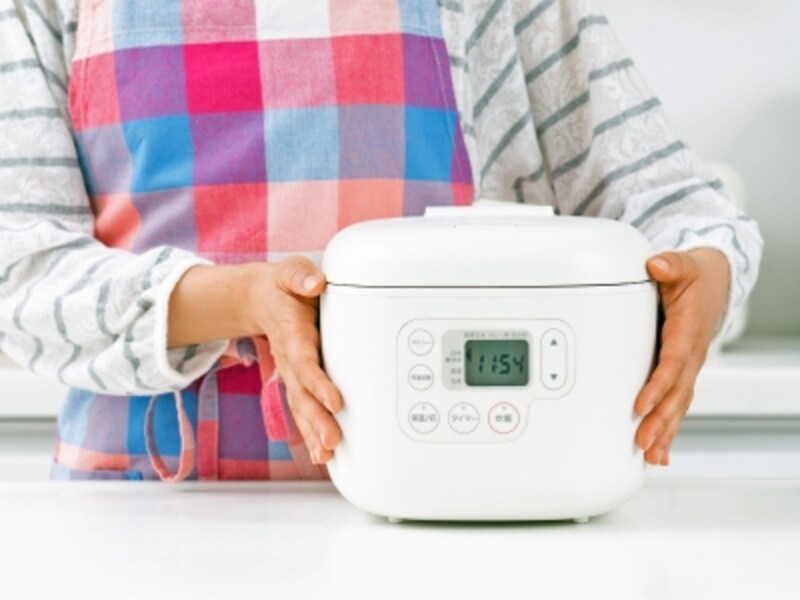 炊飯器におまかせでもおいしく炊けます