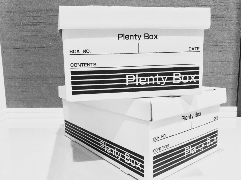 セリアのおすすめ収納グッズ：シンプルなデザインが人気の、セリアのプレンティボックス