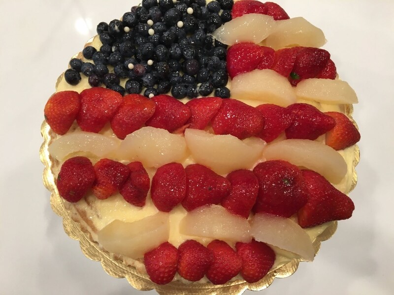 インディペンデンスデーの日は、こんなケーキもオーダーできる！