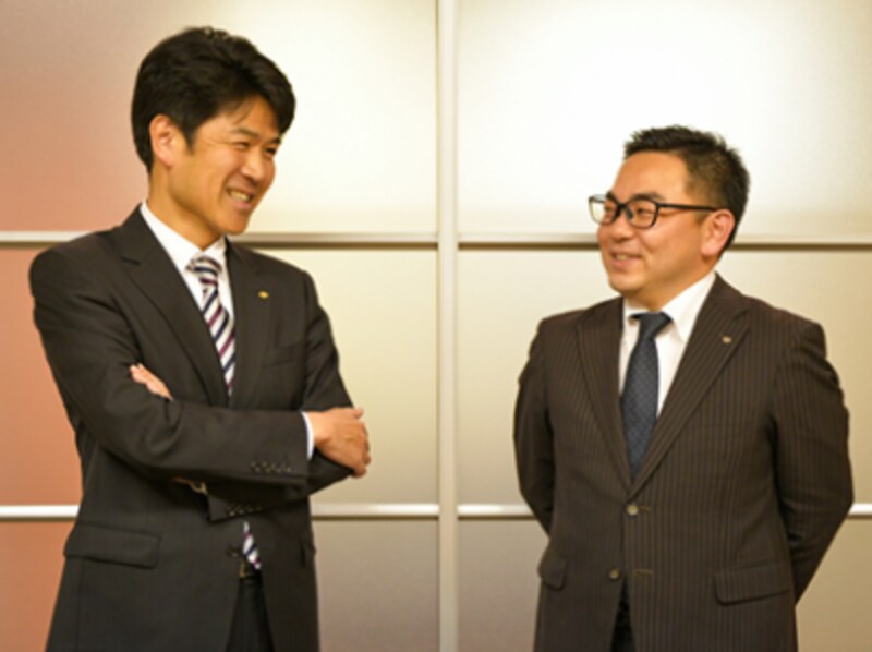 河西所長・山田所長の2ショット写真