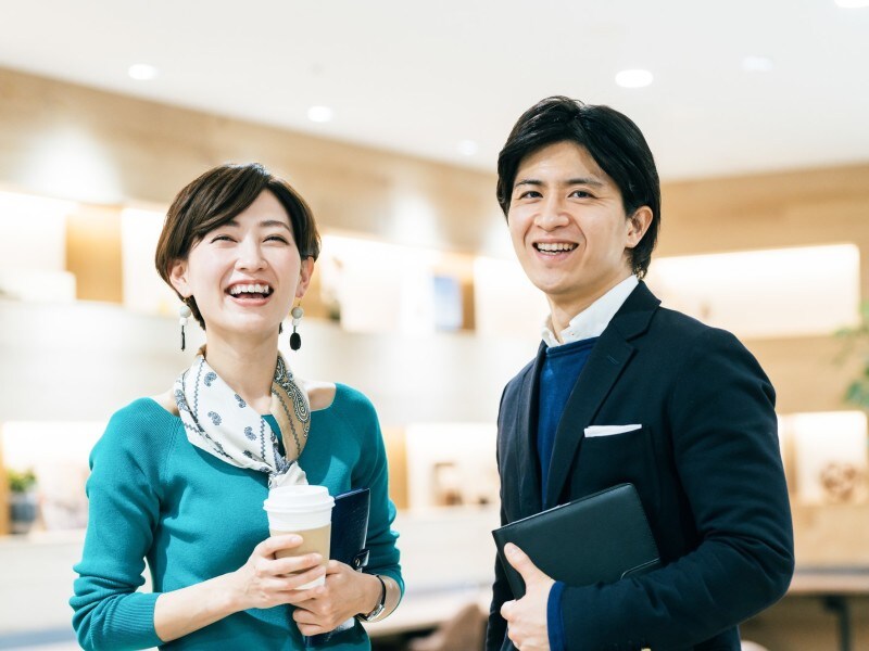 同性でも異性でも白い歯は好印象