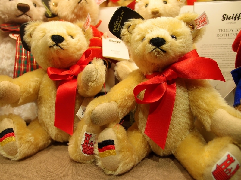 シュタイフのテディベア